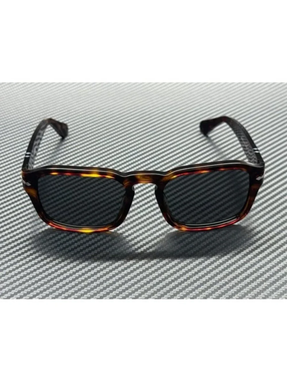 New Persol Men Havana Sunglasses 56-21-145